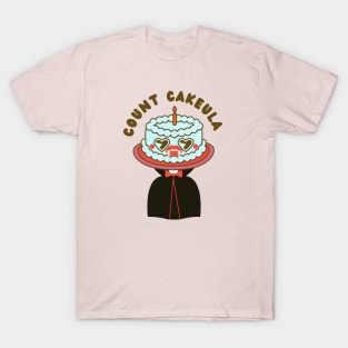 Chocolate Count Cakeula T-Shirt